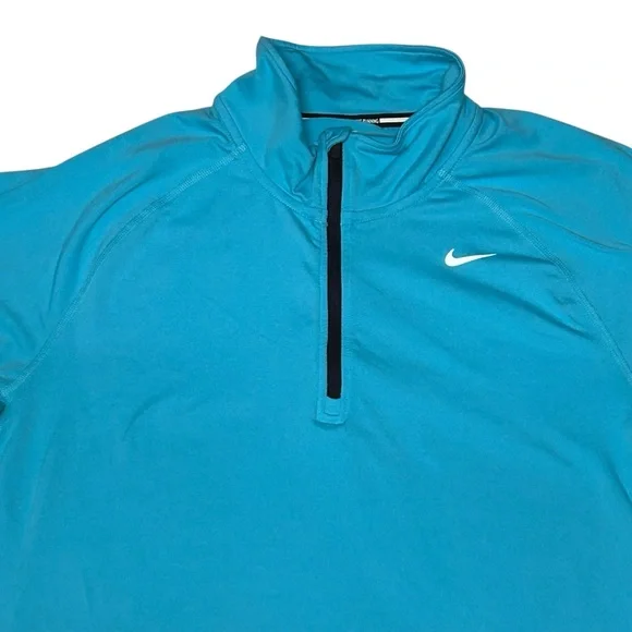 Nike Running Mens Size L Sweatshirt Golf Gym Training Activewear 1/4 Zip Outdoor - Picture 3 of 10